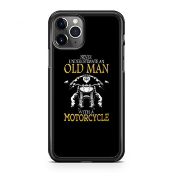 Motorcycle Old Man iPhone 11 Case iPhone 11 Pro Case iPhone 11 Pro Max Case