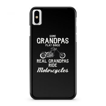 Motorcycles For Grandpa t Grandfather iPhone X Case iPhone XS Case iPhone XR Case iPhone XS Max Case