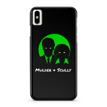 Mulder and Scully X Files iPhone X Case iPhone XS Case iPhone XR Case iPhone XS Max Case