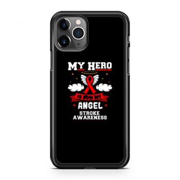 My Hero Is Now My Angel Red Ribbon Awareness iPhone 11 Case iPhone 11 Pro Case iPhone 11 Pro Max Case