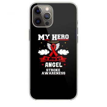 My Hero Is Now My Angel Red Ribbon Awareness iPhone 12 Case iPhone 12 Pro Case iPhone 12 Mini iPhone 12 Pro Max Case