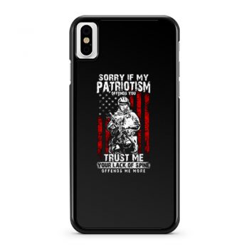 My Patriotism iPhone X Case iPhone XS Case iPhone XR Case iPhone XS Max Case