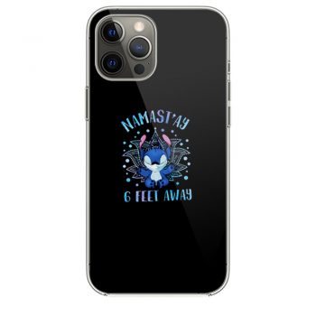 Namastay 6 Feet Away Sticth iPhone 12 Case iPhone 12 Pro Case iPhone 12 Mini iPhone 12 Pro Max Case