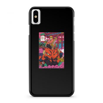 Naruto And Gamabunta Naruto Shippuden Anime Manga iPhone X Case iPhone XS Case iPhone XR Case iPhone XS Max Case