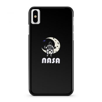 Nasa Astronaut Moon Space iPhone X Case iPhone XS Case iPhone XR Case iPhone XS Max Case