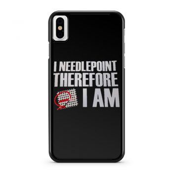 Needlepoint iPhone X Case iPhone XS Case iPhone XR Case iPhone XS Max Case