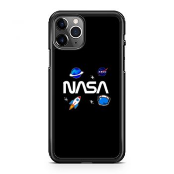 Neon Riot Nasa Planets Funny Helmet Spaceship iPhone 11 Case iPhone 11 Pro Case iPhone 11 Pro Max Case