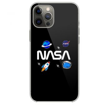 Neon Riot Nasa Planets Funny Helmet Spaceship iPhone 12 Case iPhone 12 Pro Case iPhone 12 Mini iPhone 12 Pro Max Case