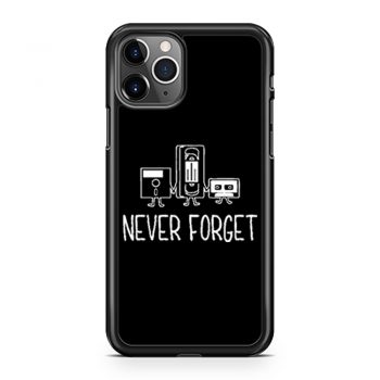 Never Forget Classic Floppy Disk iPhone 11 Case iPhone 11 Pro Case iPhone 11 Pro Max Case