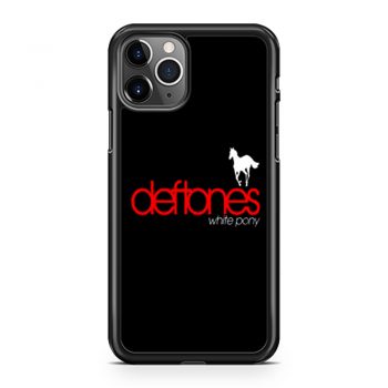 New Deftones White Pony Metal Band Legend Logo Mens Black iPhone 11 Case iPhone 11 Pro Case iPhone 11 Pro Max Case
