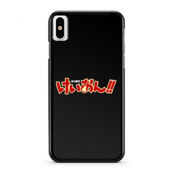New K ON Musical Anime Manga iPhone X Case iPhone XS Case iPhone XR Case iPhone XS Max Case
