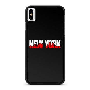 New York Skyline iPhone X Case iPhone XS Case iPhone XR Case iPhone XS Max Case