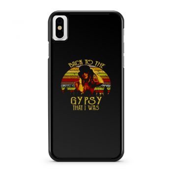 Nicks Back To The Gypsy That I Was Vintage iPhone X Case iPhone XS Case iPhone XR Case iPhone XS Max Case