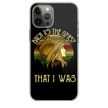 Nicks Fleetwood Mac Back To The Gypsy That I Was Vintage iPhone 12 Case iPhone 12 Pro Case iPhone 12 Mini iPhone 12 Pro Max Case