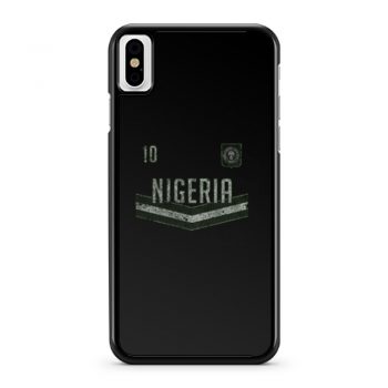 Nigeria Football iPhone X Case iPhone XS Case iPhone XR Case iPhone XS Max Case