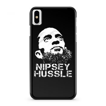 Nipsey Hussle American Legend Rapper iPhone X Case iPhone XS Case iPhone XR Case iPhone XS Max Case