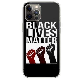 No Justice No Peace Black Lives Matter 3 Fist iPhone 12 Case iPhone 12 Pro Case iPhone 12 Mini iPhone 12 Pro Max Case