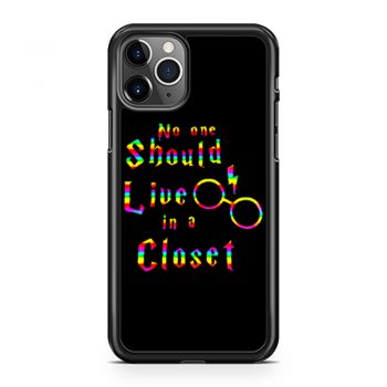 No One Should Live In A Closet Harry Potter iPhone 11 Case iPhone 11 Pro Case iPhone 11 Pro Max Case