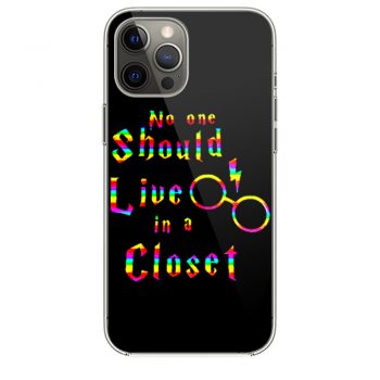 No One Should Live In A Closet Harry Potter iPhone 12 Case iPhone 12 Pro Case iPhone 12 Mini iPhone 12 Pro Max Case