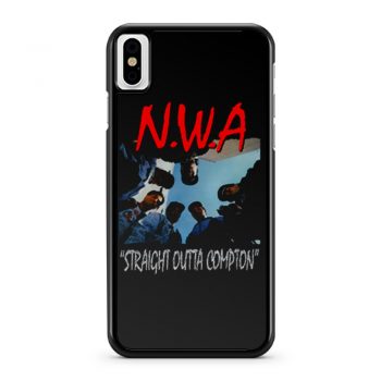Nwa Straight Outta Compton iPhone X Case iPhone XS Case iPhone XR Case iPhone XS Max Case