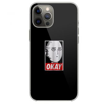 Okay Funny Face Saitama iPhone 12 Case iPhone 12 Pro Case iPhone 12 Mini iPhone 12 Pro Max Case