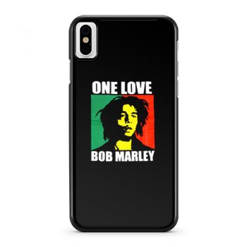 One Love Reggae Rasta iPhone X Case iPhone XS Case iPhone XR Case iPhone XS Max Case