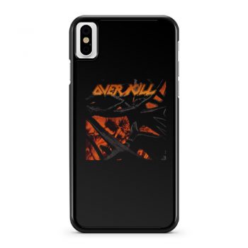 Over Kill Metal Band iPhone X Case iPhone XS Case iPhone XR Case iPhone XS Max Case