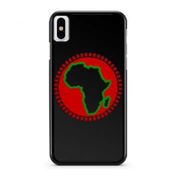 Pan African Egyptian Ankh African iPhone X Case iPhone XS Case iPhone XR Case iPhone XS Max Case