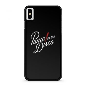 Panic At The Disco Red Stripes Band iPhone X Case iPhone XS Case iPhone XR Case iPhone XS Max Case