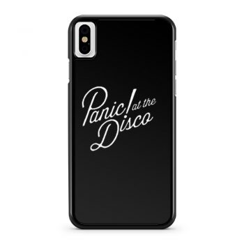 Panic At The Disco Vintage Retro iPhone X Case iPhone XS Case iPhone XR Case iPhone XS Max Case