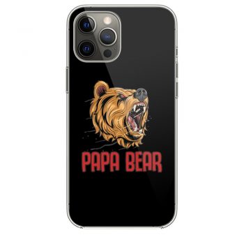 Papa Bear Honey BearGift For Dad Daddy iPhone 12 Case iPhone 12 Pro Case iPhone 12 Mini iPhone 12 Pro Max Case