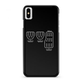 Pedal Funny iPhone X Case iPhone XS Case iPhone XR Case iPhone XS Max Case
