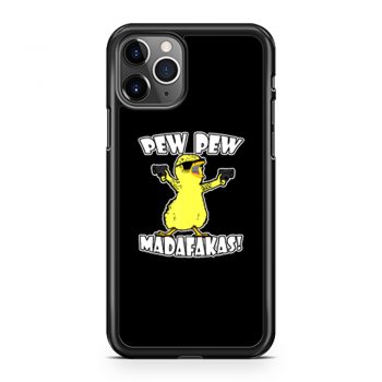 Pew Pew Madafakas Crazy Chick Funny Graphic iPhone 11 Case iPhone 11 Pro Case iPhone 11 Pro Max Case
