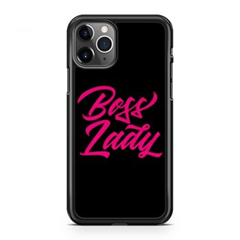 Pinky Boss Lady iPhone 11 Case iPhone 11 Pro Case iPhone 11 Pro Max Case