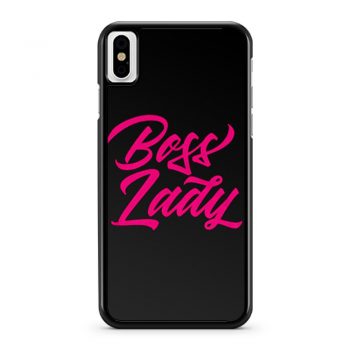 Pinky Boss Lady iPhone X Case iPhone XS Case iPhone XR Case iPhone XS Max Case