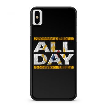 Pittsburgh Steelers All Day iPhone X Case iPhone XS Case iPhone XR Case iPhone XS Max Case
