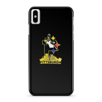 Pittsburgh Steelers Pirates Penguins 3 Favorite Team iPhone X Case iPhone XS Case iPhone XR Case iPhone XS Max Case