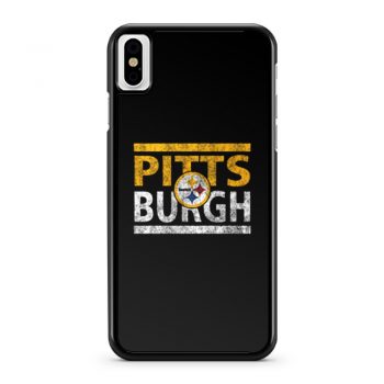 Pittsburgh Steelers Run iPhone X Case iPhone XS Case iPhone XR Case iPhone XS Max Case