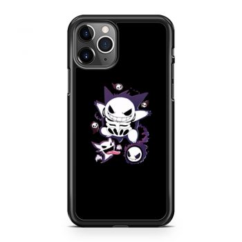 Pokemon Gengar Ghost Skeleton Halloween iPhone 11 Case iPhone 11 Pro Case iPhone 11 Pro Max Case