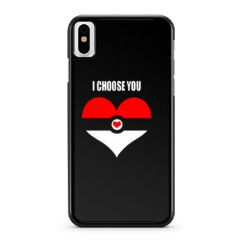 Pokemon I Choose You Top LADY FIT Valentines Day Nintendo Pokemon Go iPhone X Case iPhone XS Case iPhone XR Case iPhone XS Max Case