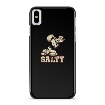Popeye Cartoon Salty iPhone X Case iPhone XS Case iPhone XR Case iPhone XS Max Case