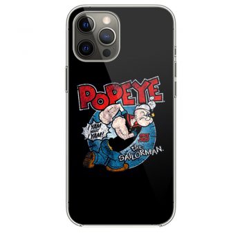 Popeye The Sailorman Classic Cartoon iPhone 12 Case iPhone 12 Pro Case iPhone 12 Mini iPhone 12 Pro Max Case