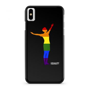 Pride Equality Usa Womens Soccer Lgbtq Rainbow Flag iPhone X Case iPhone XS Case iPhone XR Case iPhone XS Max Case