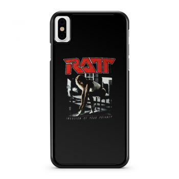 Privacy Of Your Invasion Ratt iPhone X Case iPhone XS Case iPhone XR Case iPhone XS Max Case
