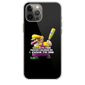 Pro Vaccination Mario Baseball iPhone 12 Case iPhone 12 Pro Case iPhone 12 Mini iPhone 12 Pro Max Case