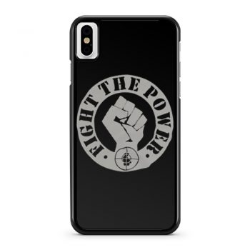 Public Enemy Fight The Power Iconic American Hip Hop iPhone X Case iPhone XS Case iPhone XR Case iPhone XS Max Case