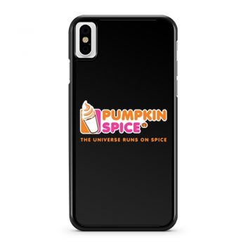 Pumpkin Spice Dunkin Donuts iPhone X Case iPhone XS Case iPhone XR Case iPhone XS Max Case