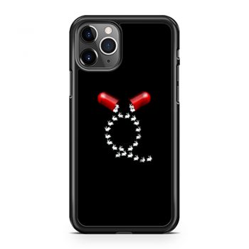 Qanon Follow The White Rabbit Red Pill The Q Anon Pilled iPhone 11 Case iPhone 11 Pro Case iPhone 11 Pro Max Case