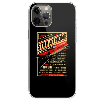 Quarantine Social Distancing Stay Home Festival 2020 iPhone 12 Case iPhone 12 Pro Case iPhone 12 Mini iPhone 12 Pro Max Case