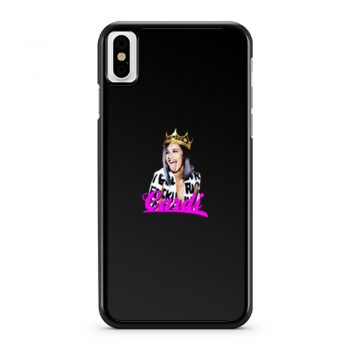 Queen Bodak Cardi B Fan iPhone X Case iPhone XS Case iPhone XR Case iPhone XS Max Case